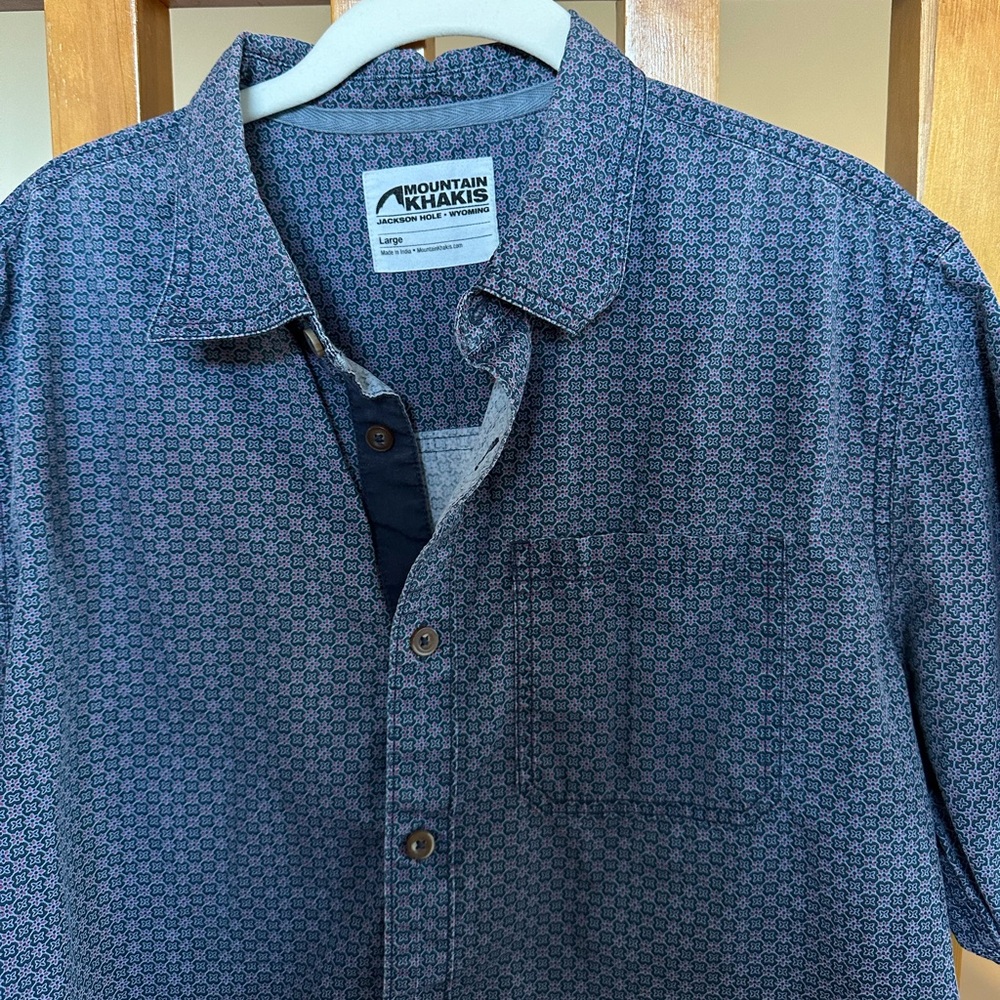 Patterned Mountain Khakis Button Down - image 2